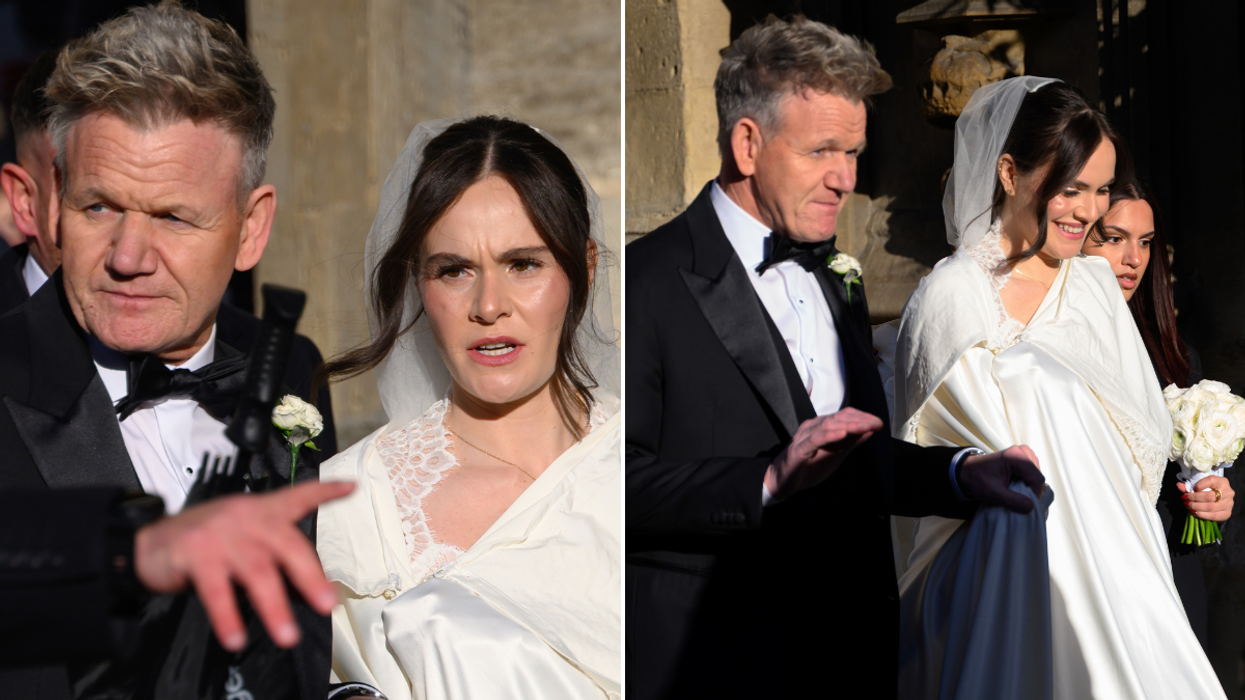 Holly Ramsay defends father Gordon's wedding day speech amid Peaty family feud as she speaks out on controversy