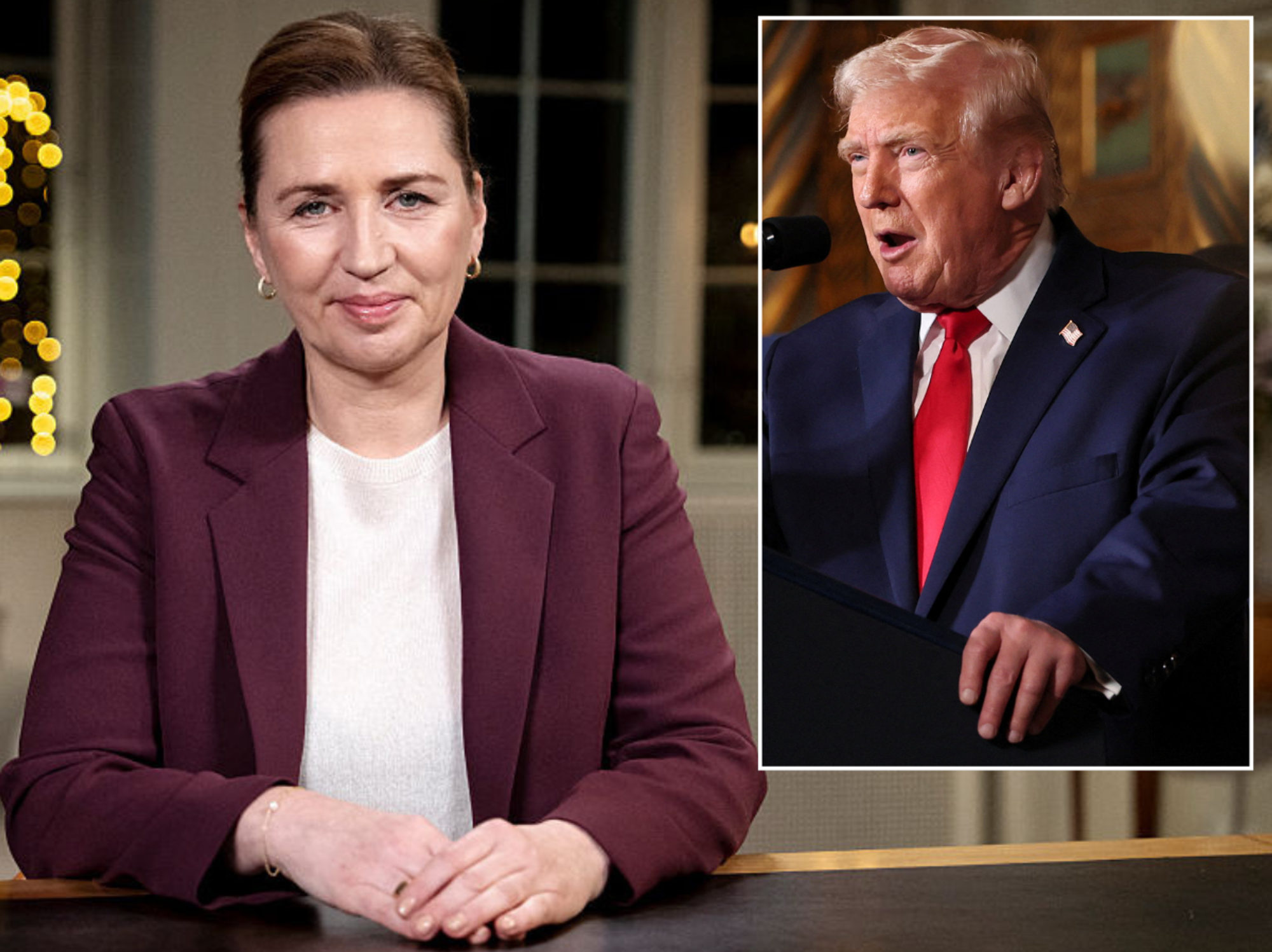 Danish PM warns of ‘significant’ military increase as she hits out at Donald Trump’s threats to t...