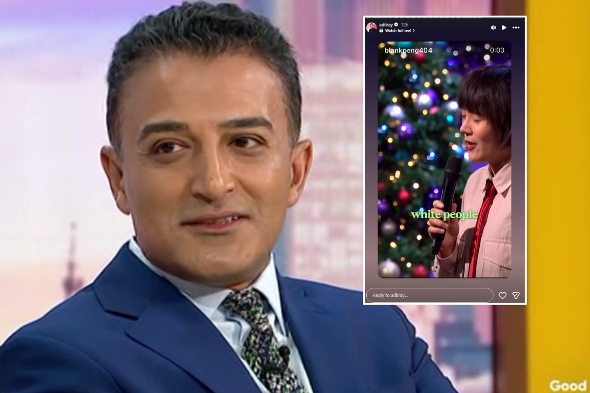 Adil Ray risks fresh social media row as ITV GMB star shares post saying 'I hate white people' after Sharia law controversy