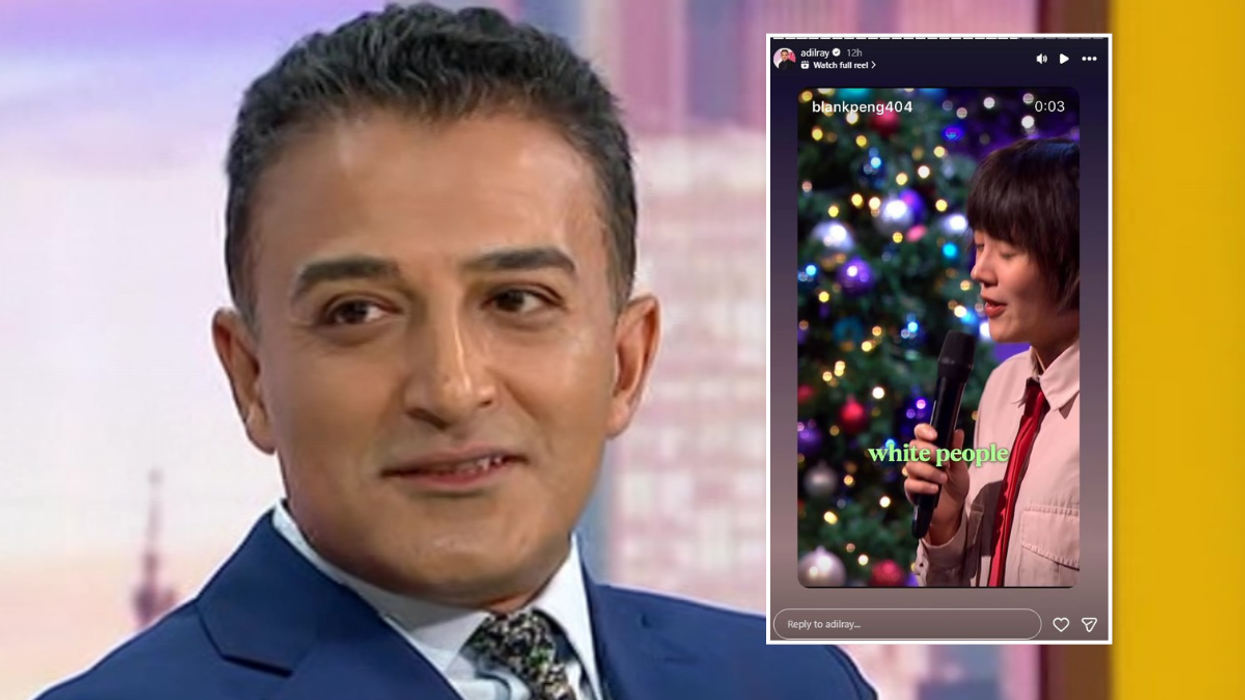 Adil Ray risks fresh social media row as ITV GMB star shares post saying 'I hate white people' af...