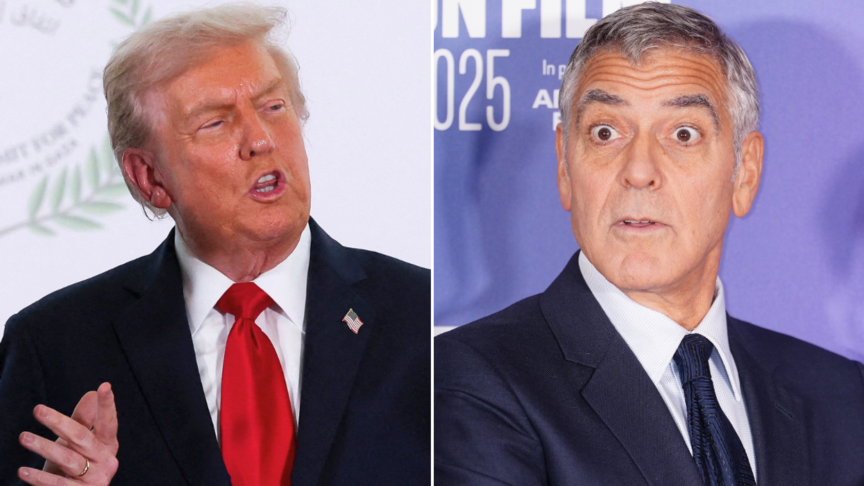 George Clooney fires back at Donald Trump after President slammed actor for quitting USA for France: 'We have to!'