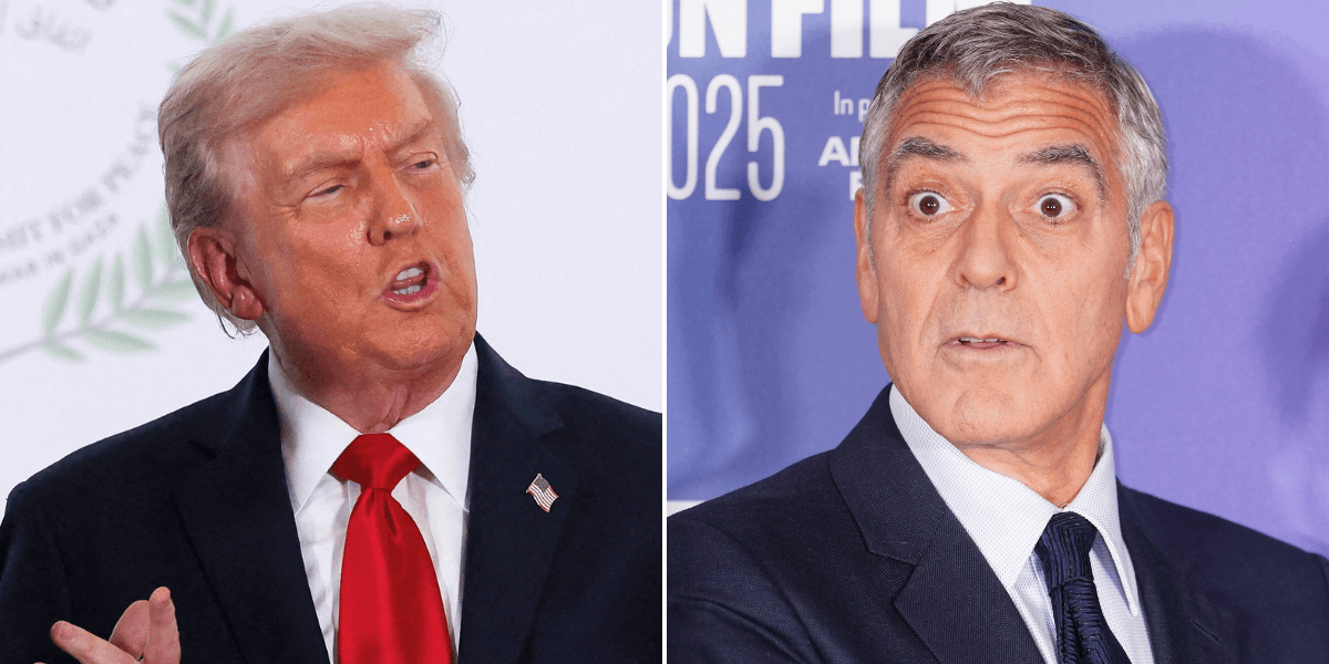 George Clooney fires back at Donald Trump after US President slammed actor’s French citizenship move: ‘We have to!’ George Clooney fires back at Donald Trump after US President slammed actor’s French citizenship move: ‘We have to!’