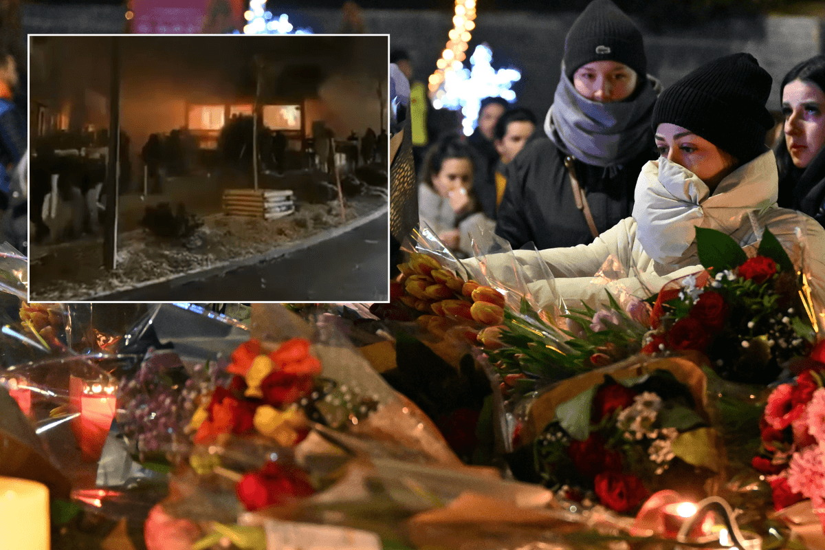 Former pupil at British school missing after New Year's Eve horror blaze in Swiss bar that killed at least 40