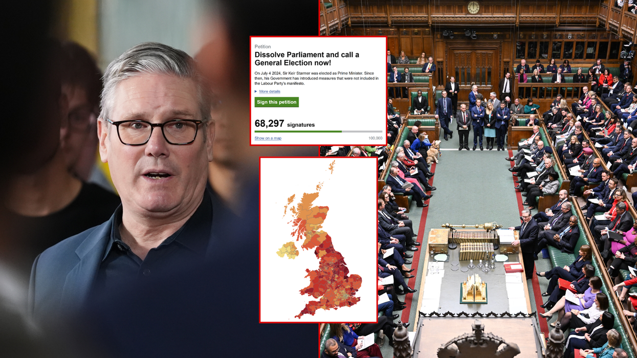 Keir Starmer under pressure to dissolve Parliament as thousands sign petition accusing PM of ‘mis...