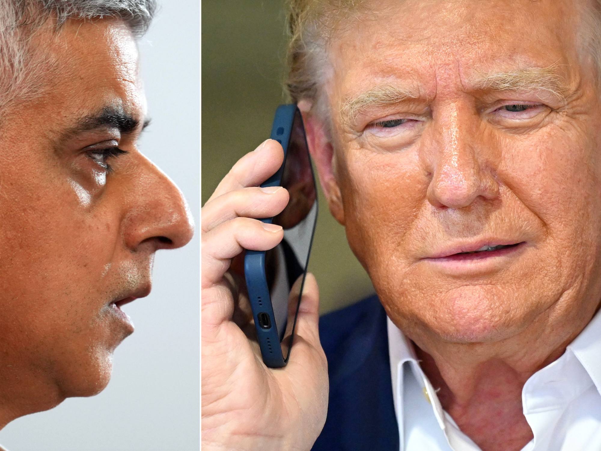Donald Trump has just received the nuclear codes to destroy Sadiq Khan's record. Revenge is sweet...