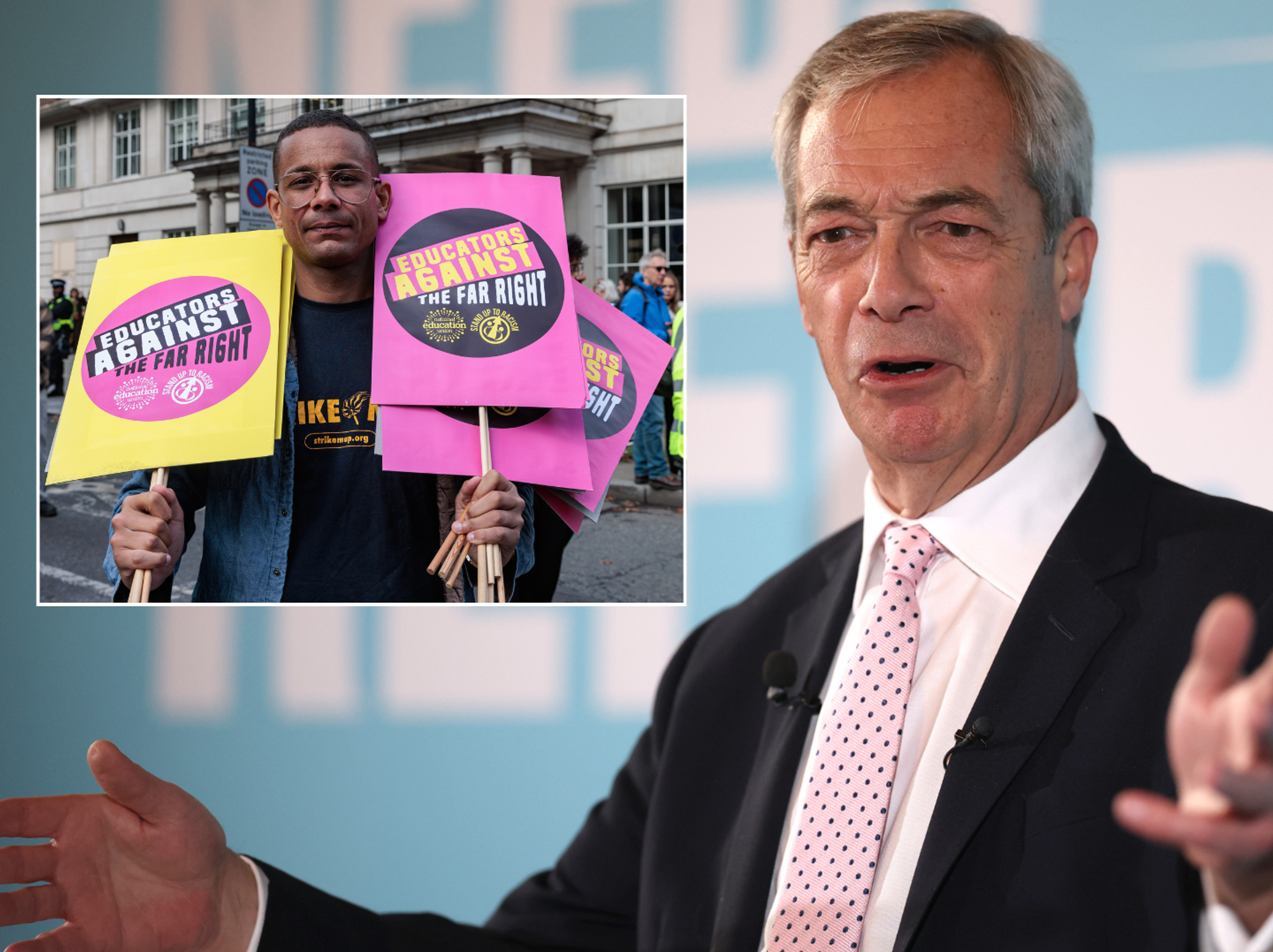 Education union 'plotting to protect schools from Nigel Farage and undermine Reform UK'