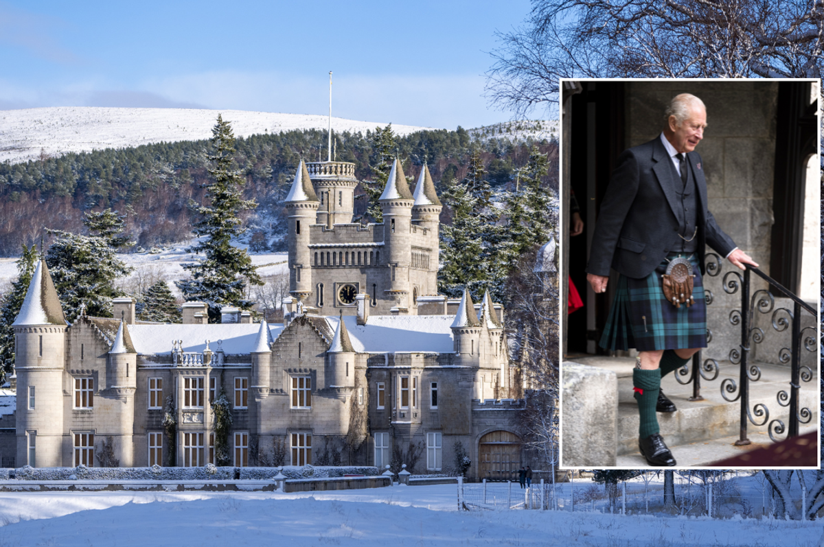 King Charles's royal residence forced to close as Scotland battered by snow