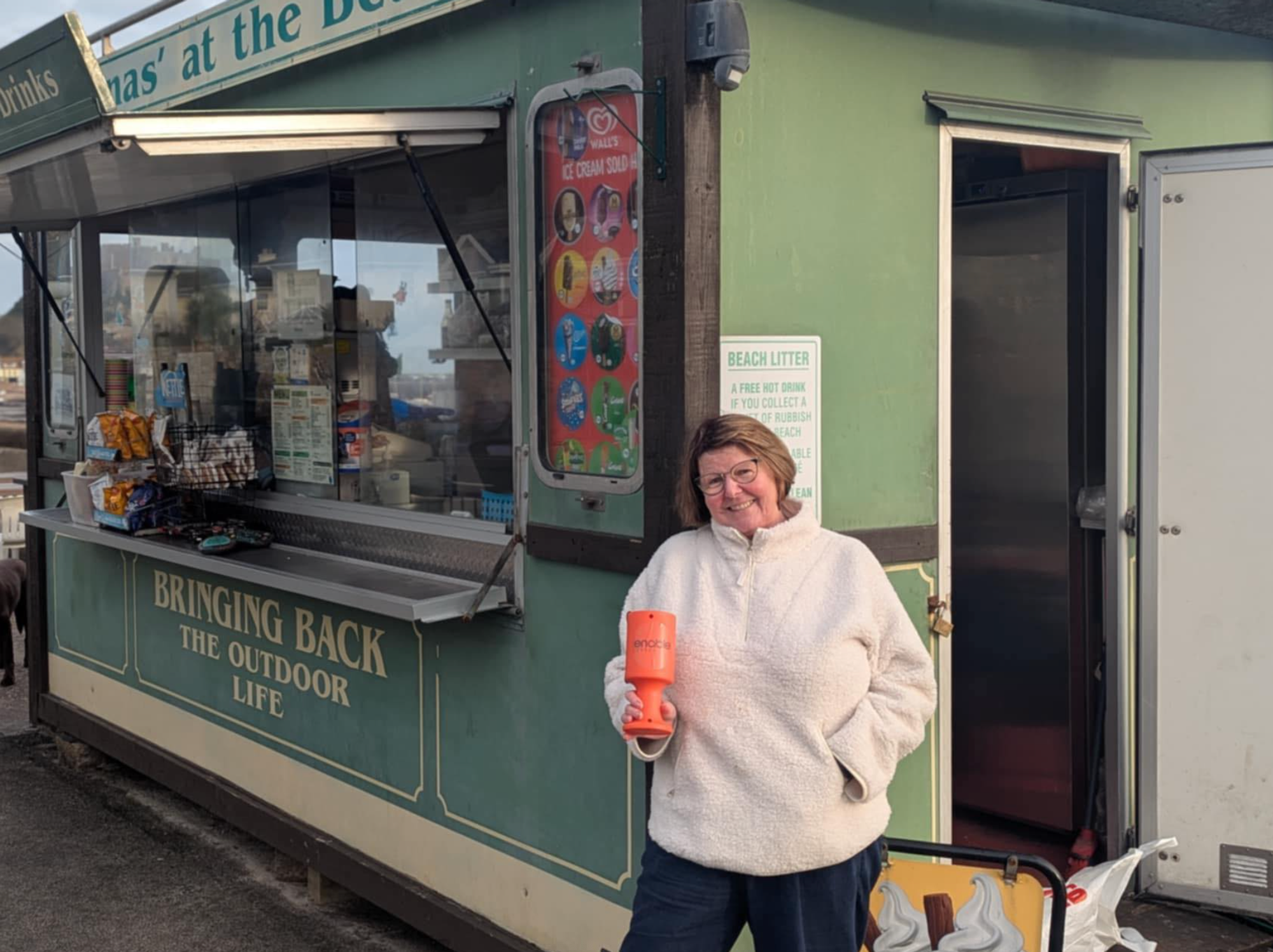 Cafe owner set to retire after raising tens of thousands of pounds for charity selling fish finge...