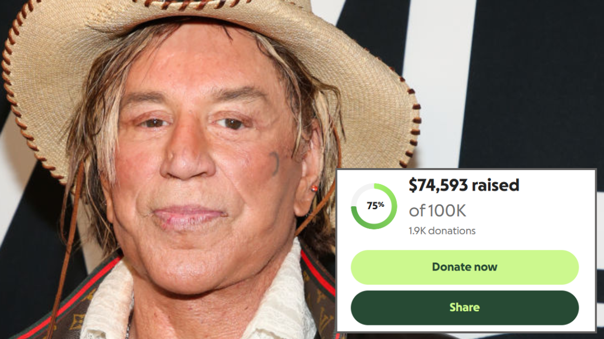 Mickey Rourke criticised over GoFundMe plea to cover LA rent: 'Money that could feed thousands!'
