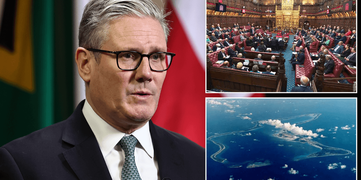 Keir Starmer suffers Lords humiliation as Chagos ‘surrender’ delayed after peer revolt Keir Starmer suffers Lords humiliation as Chagos ‘surrender’ delayed after peer revolt