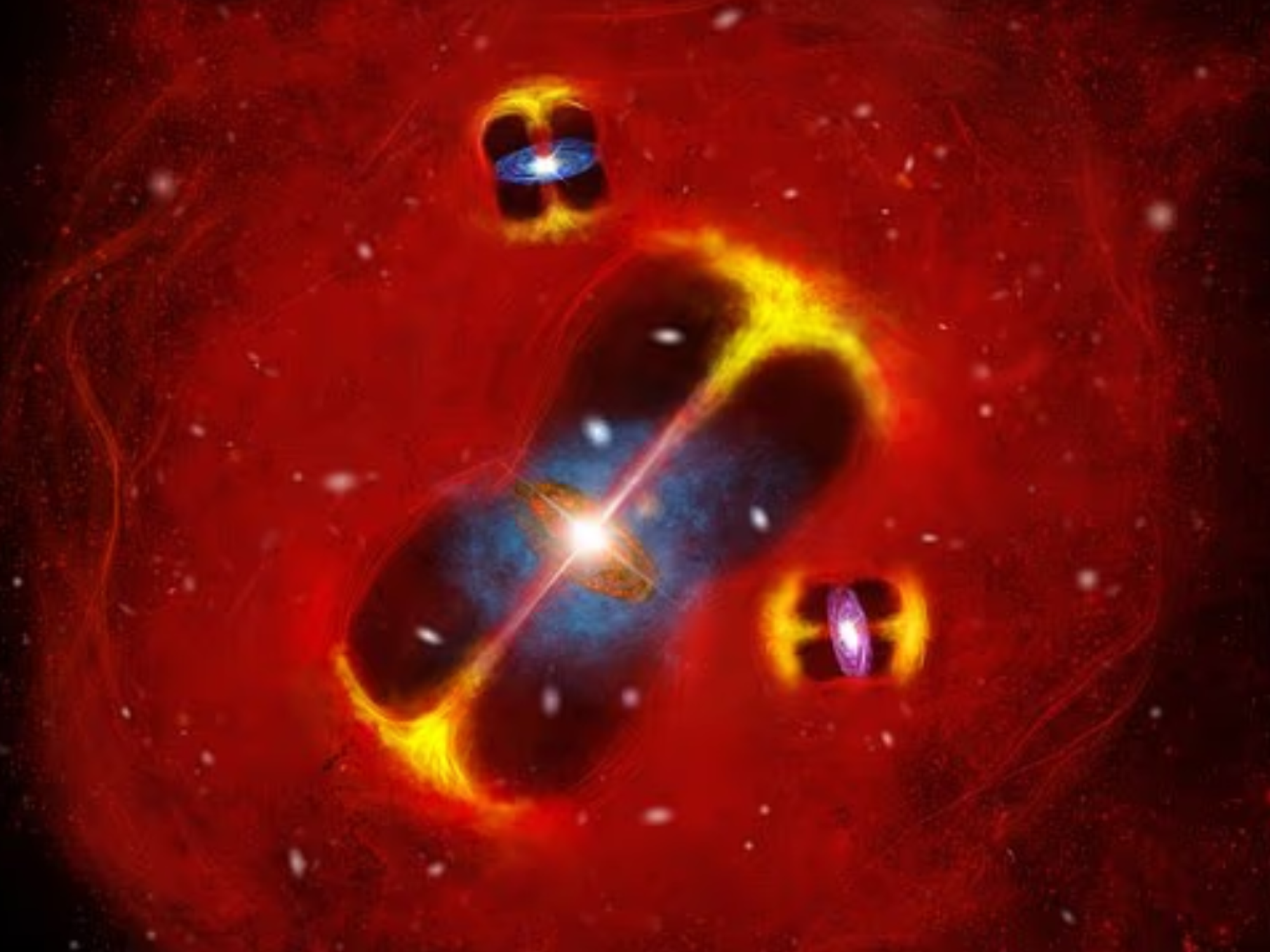 Galaxy cluster that ‘should not exist’ discovered in find that may rewrite understanding of universe