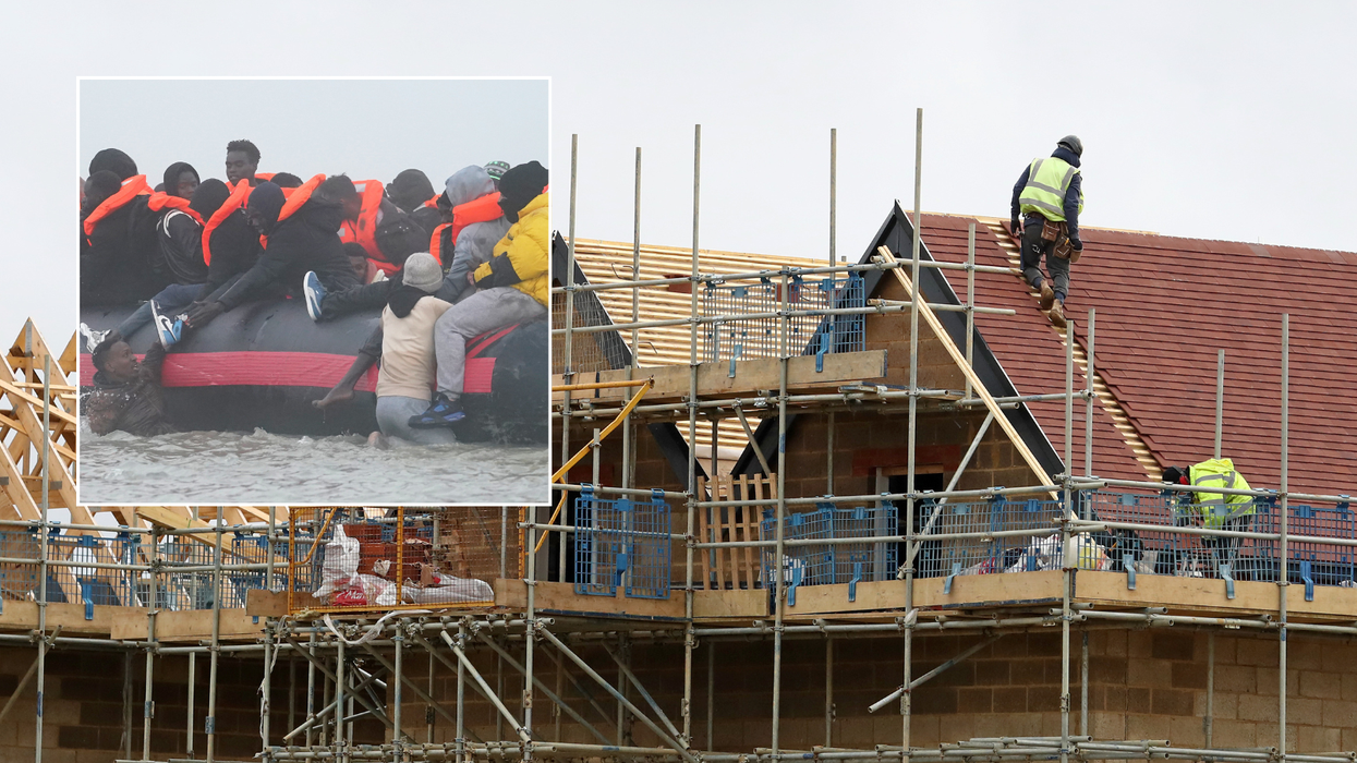 Labour 'failing to build enough houses to keep pace with mass migration'