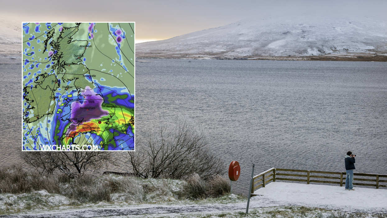 First named storm of the year to hit Britain in just days as more snow expected