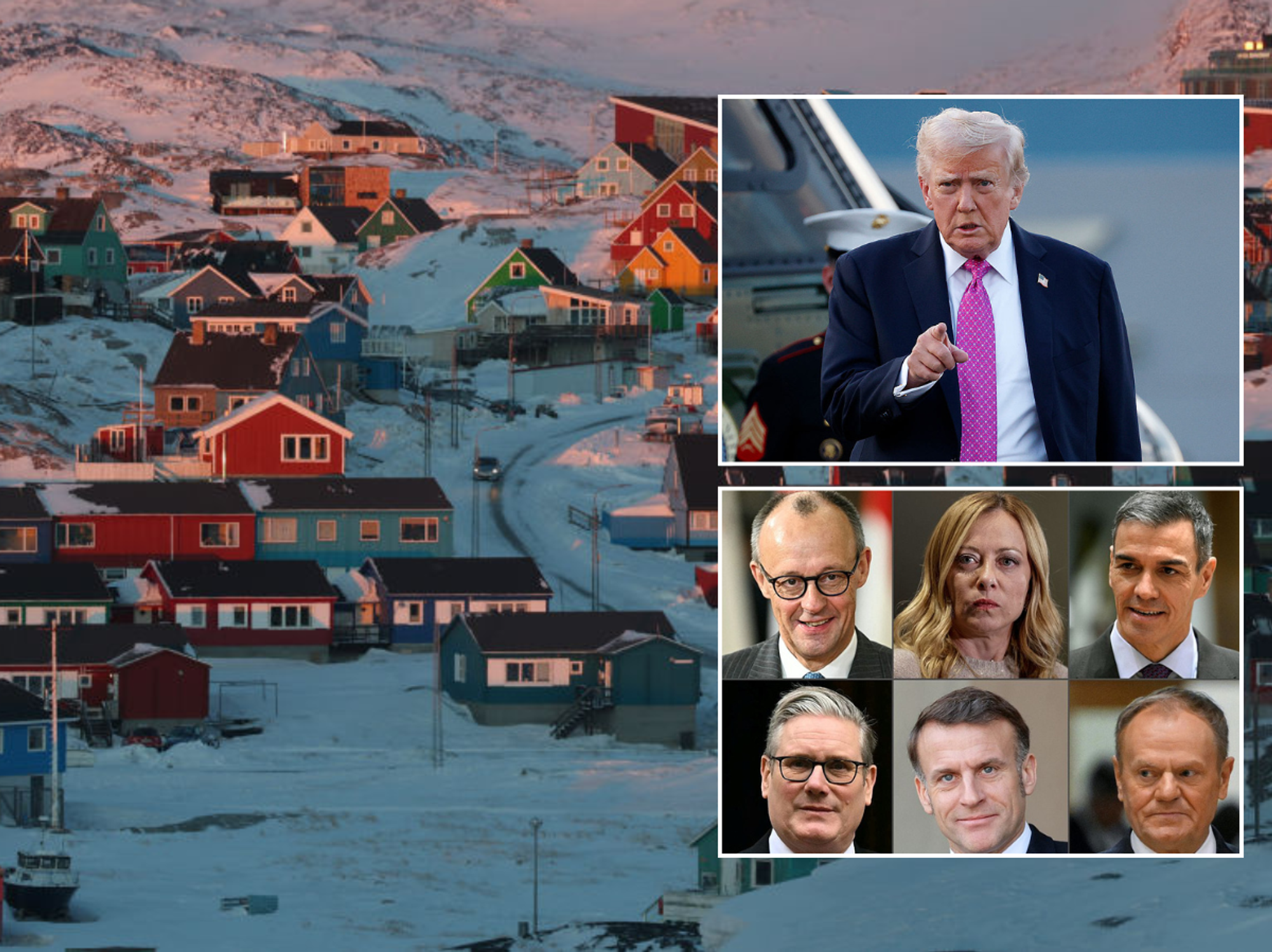 'It belongs to its people!' European leaders deliver stark warning to Donald Trump over Greenland...