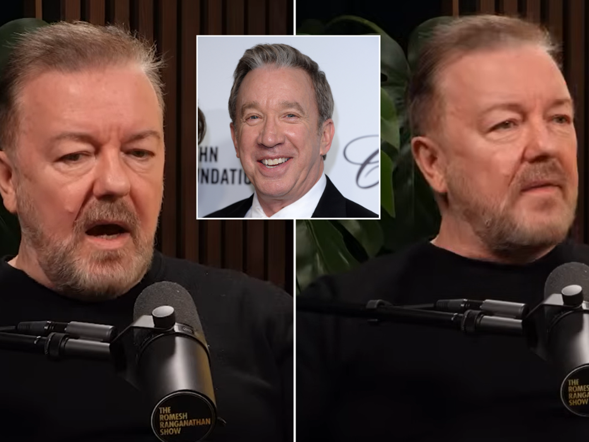 Ricky Gervais recalls 'upsetting' US actor with jokey speech: 'It was a great joke'