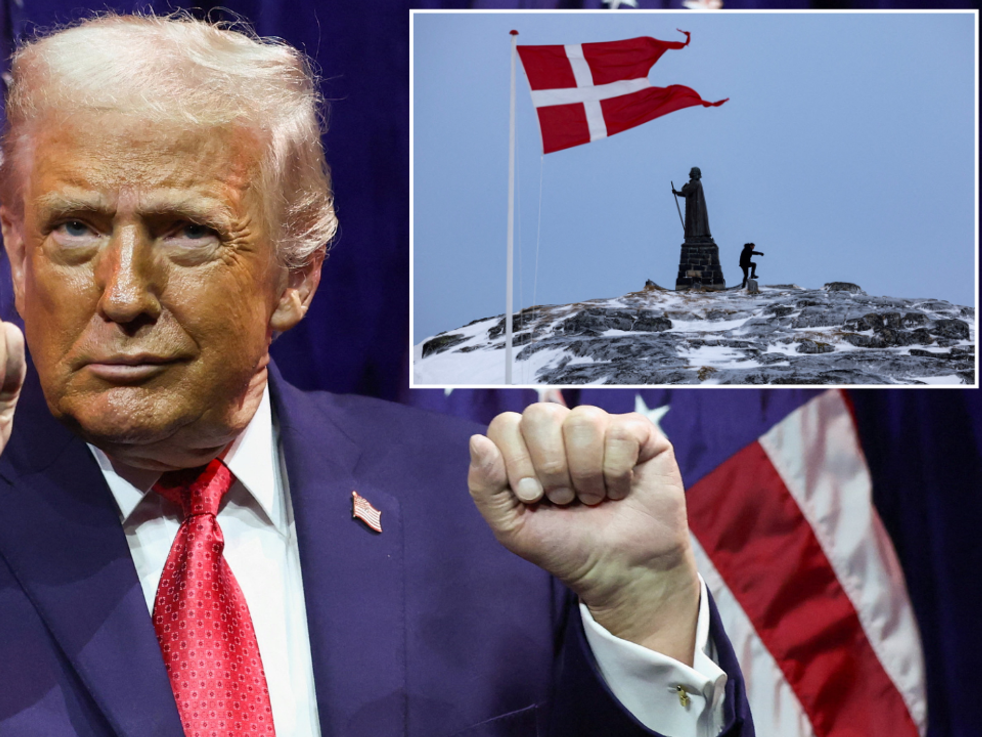 Donald Trump doubles down on Greenland as US explores ‘range of options’ to acquire region