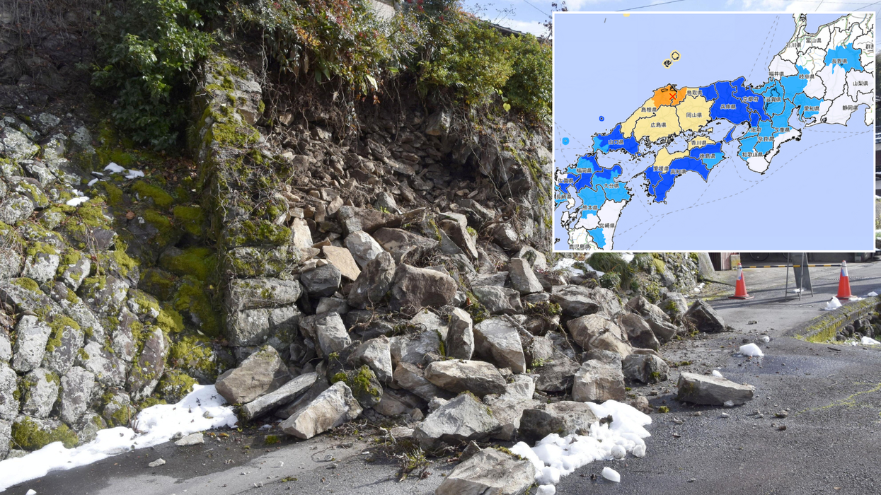 Massive 6.2 magnitude earthquake rocks Japan sparking tsunami fears