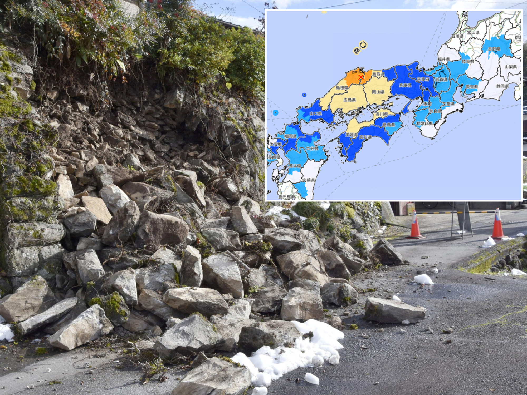Massive 6.2 magnitude earthquake rocks Japan sparking tsunami fears
