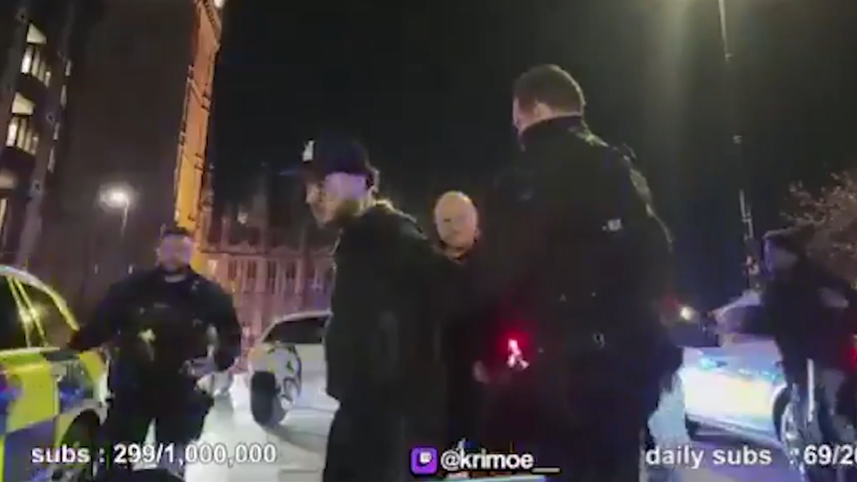 Watch dramatic moment 'influencer' is arrested ...