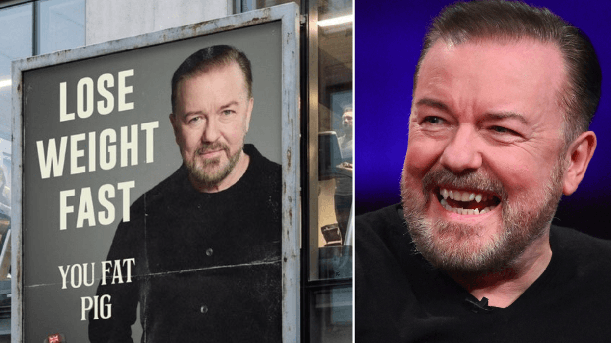 Ricky Gervais brutally fires back after facing complaints for 'mean' and 'cruel' drinks advert