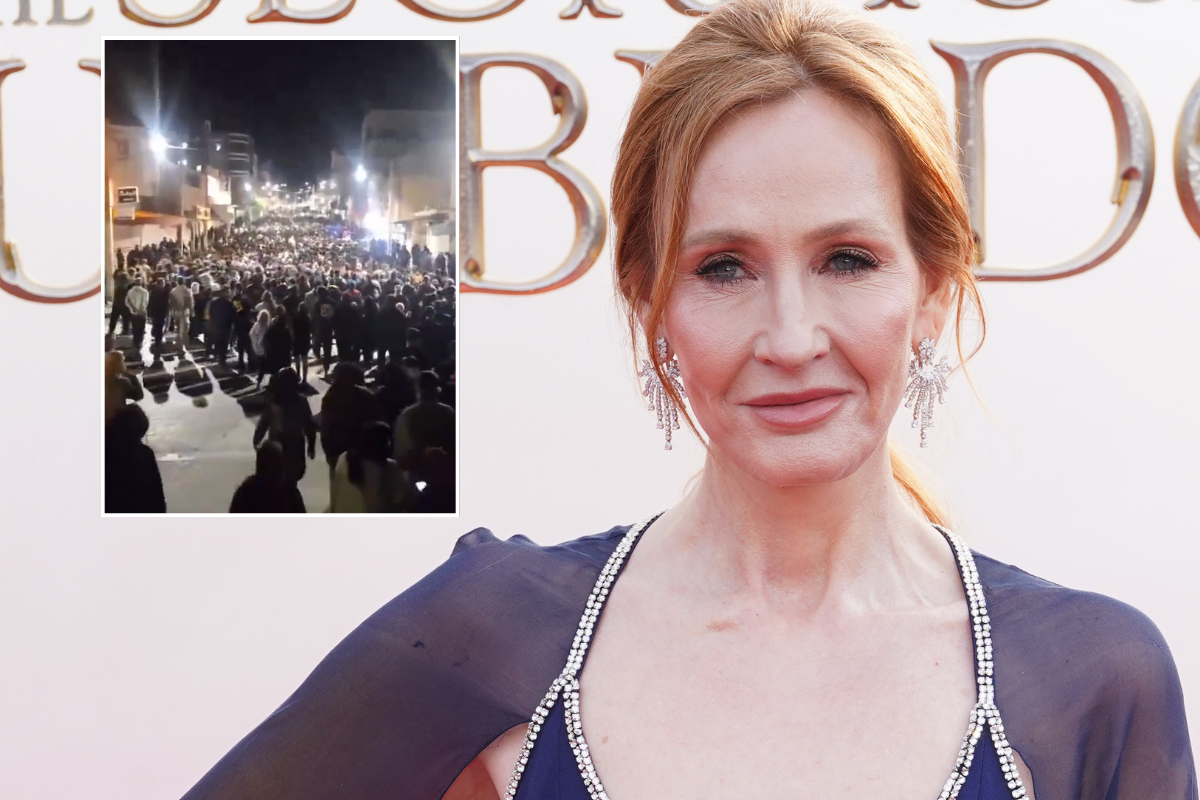 JK Rowling lauds 'bravery' of Iran protesters as Harry Potter author praised for message to demonstrators: 'Light in a dark world!'