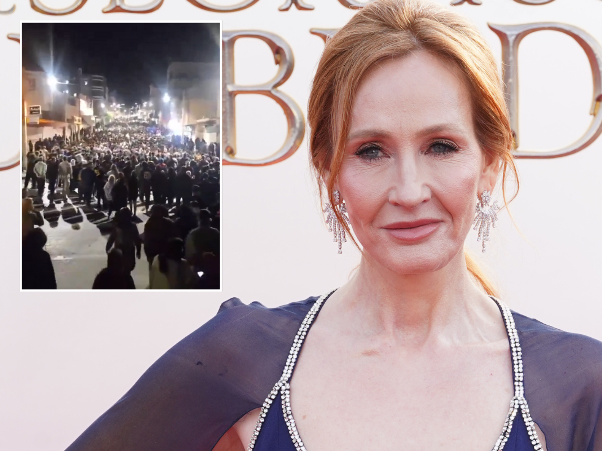 JK Rowling lauds 'bravery' of Iran protestors as Harry Potter author praised for message to demon...