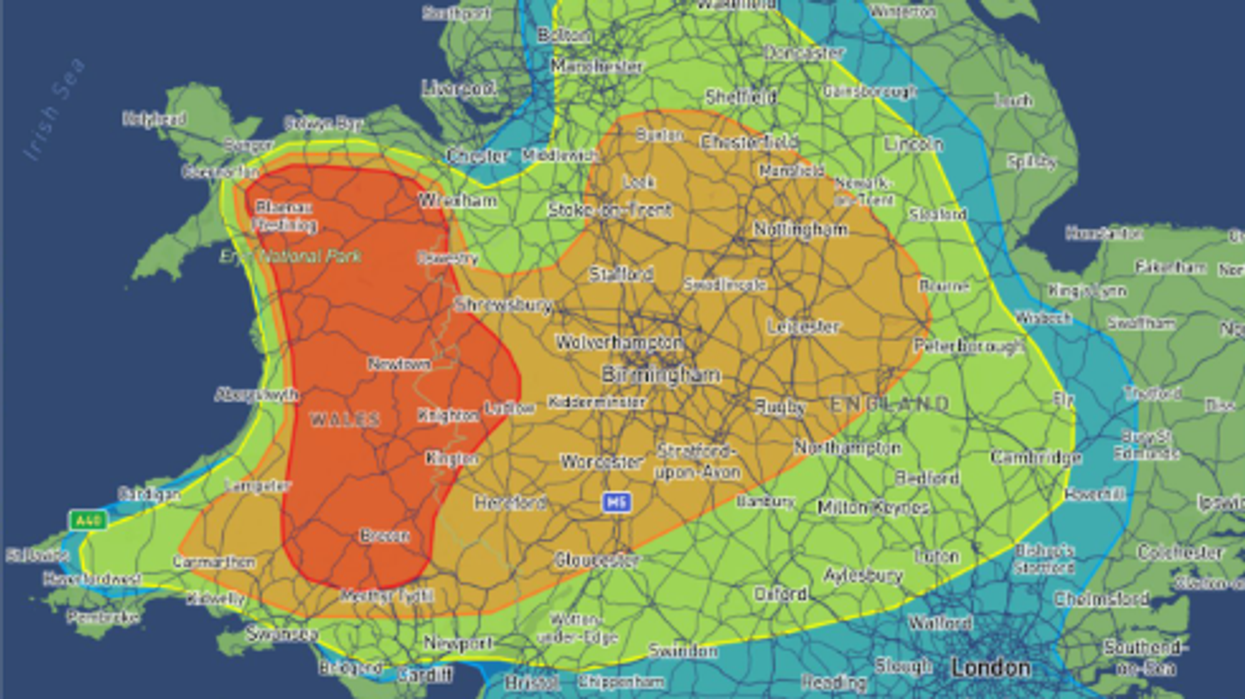 Heavy snow warning issued for millions as Storm Goretti to hit UK in hours