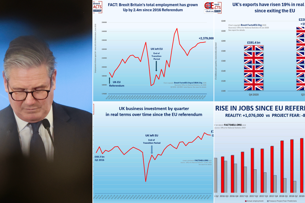 REVEALED: Keir Starmer's 'Brexit Betrayal Bill' torpedoed as bombshell report exposes the great Remainer lie