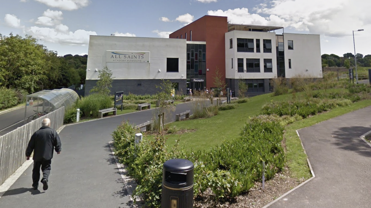 Armed police swoop TWO schools to 'guard' children after 'knifeman' spotted