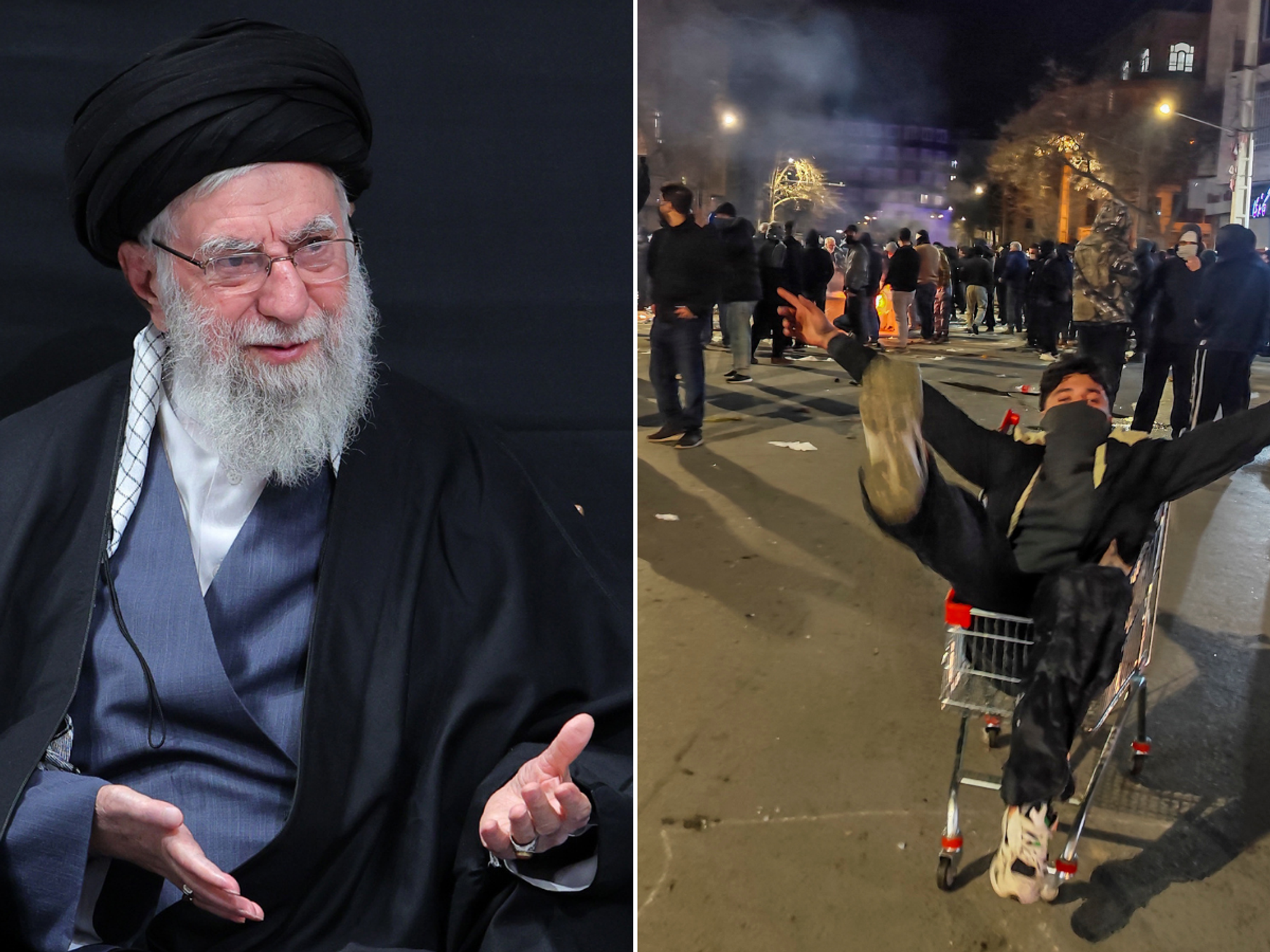 Islamic Republic shuts down internet as Iran rocked by largest protests yet