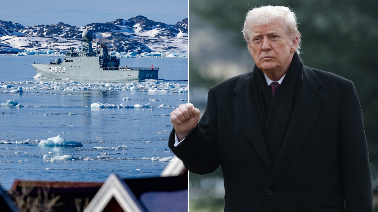 'It's the easy way or the hard way!' Donald Trump vows America will own Greenland - so China and Russia can't