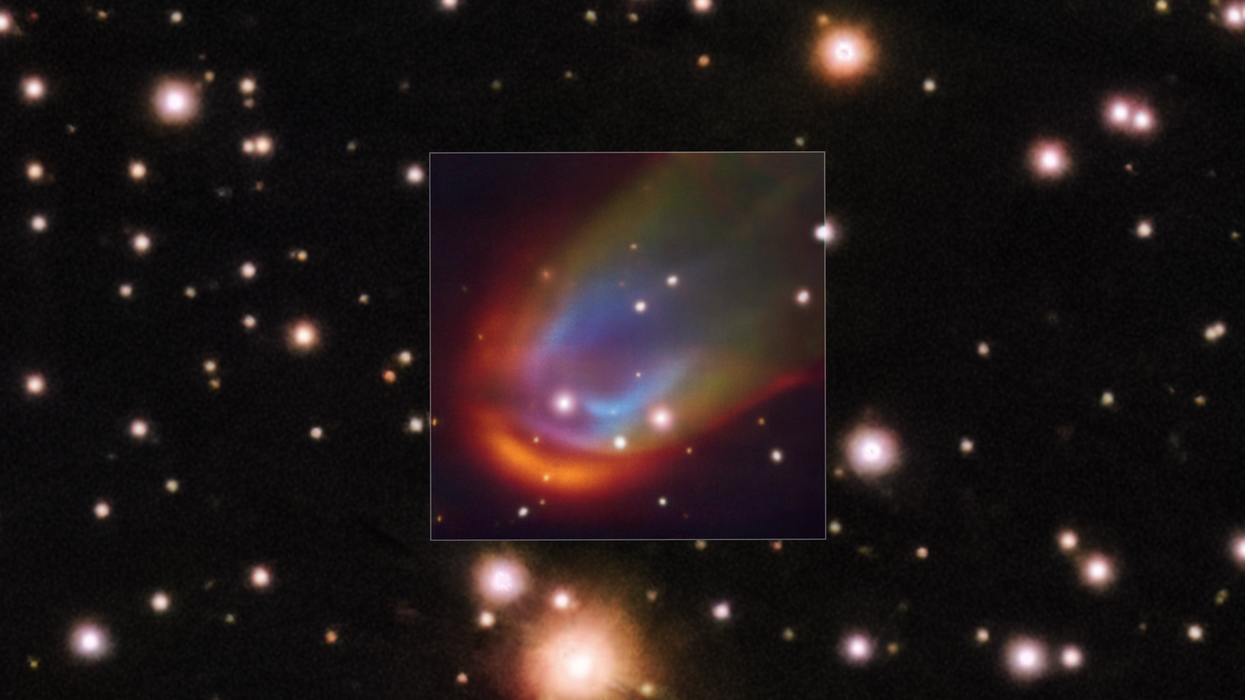 Space breakthrough as mysterious shockwave discovered around dead star for first time in history