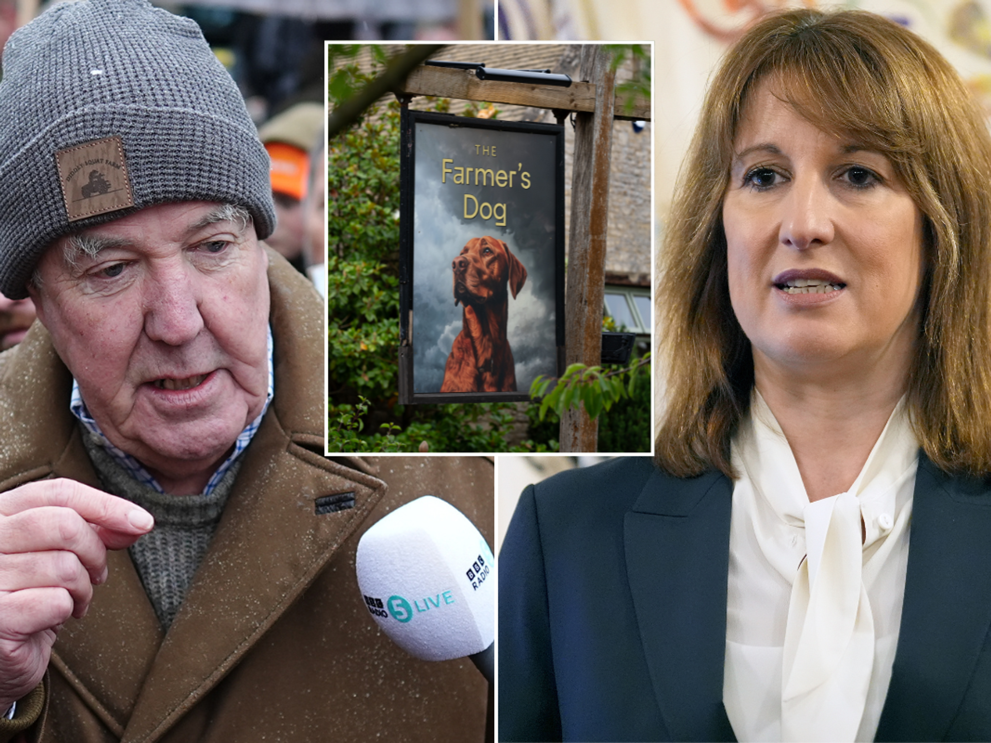 Jeremy Clarkson fumes 'Labourites' are 'stamping on the b**ls' of family-run pub owners as he ple...