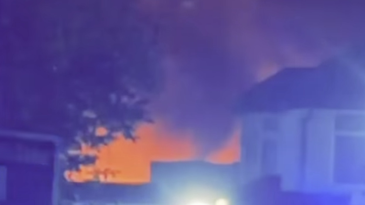 Blaze engulfs 15 tonnes of waste at recycling centre as fire crews rush to scene