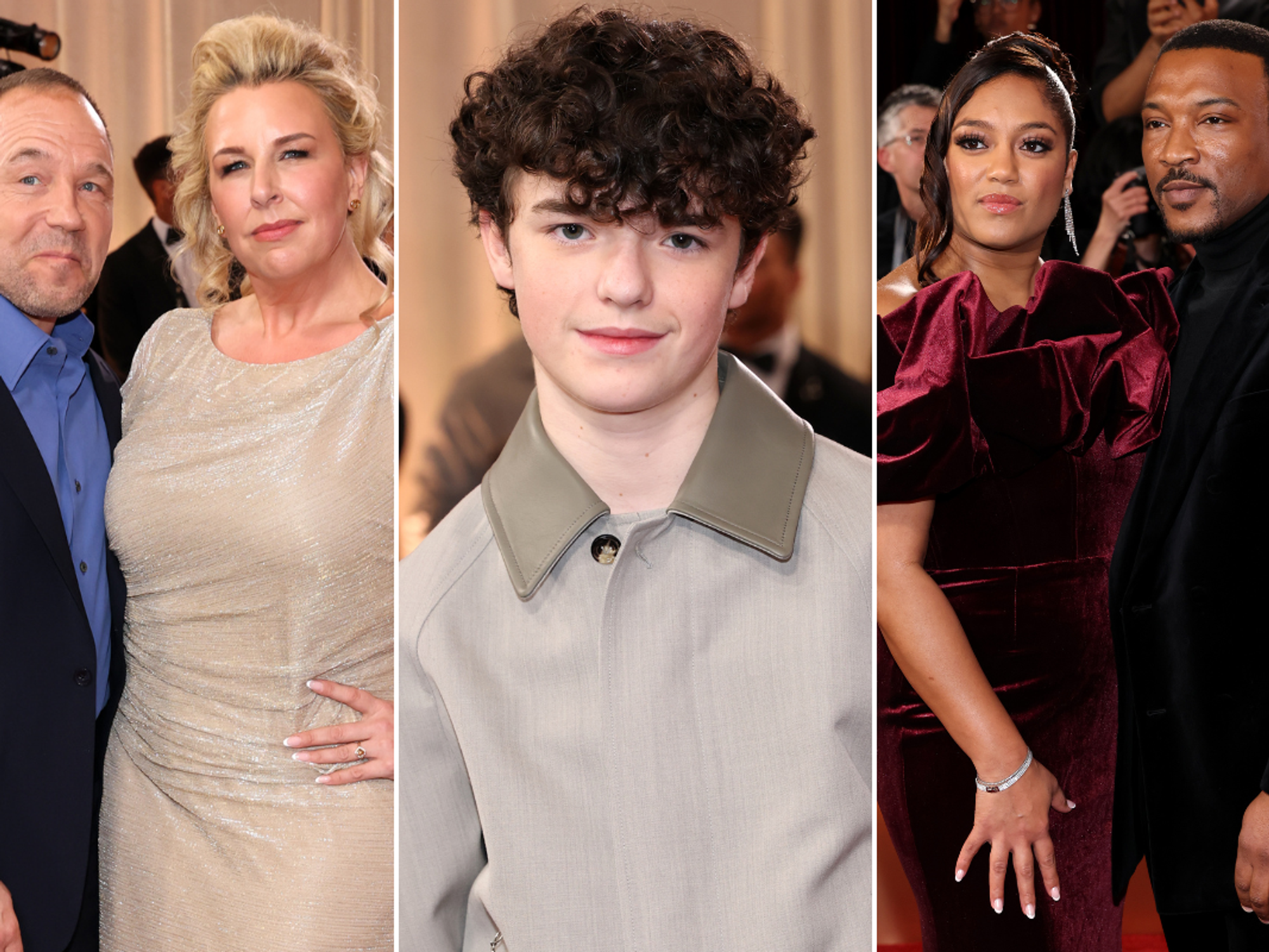 Adolescence stars lead Brits on Golden Globes 2026 red carpet as controversial Netflix drama pois...