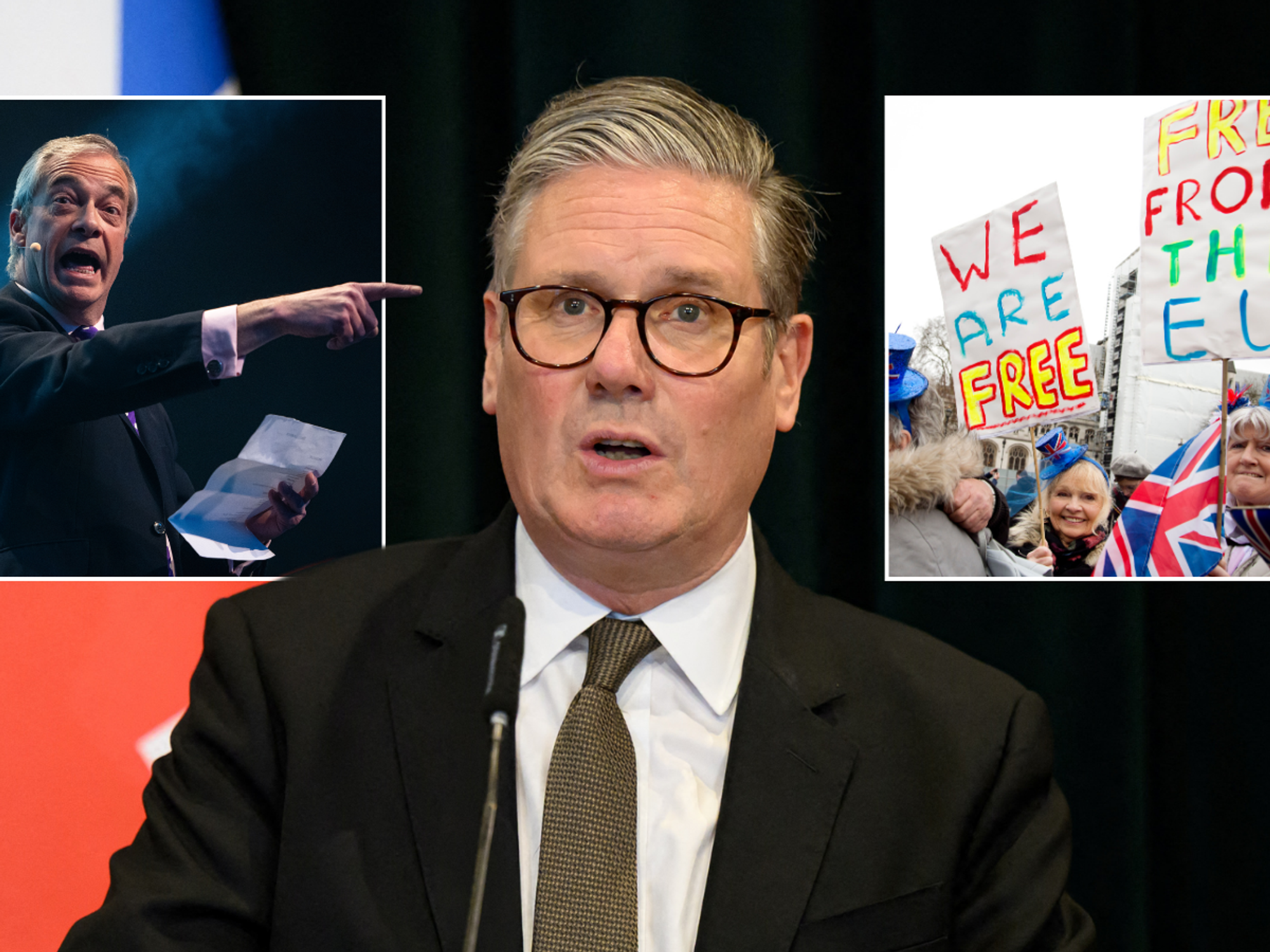 Keir Starmer faces Red Wall revolt to Reform if anti-Brexit rebels defy PM, warns veteran Labour MP