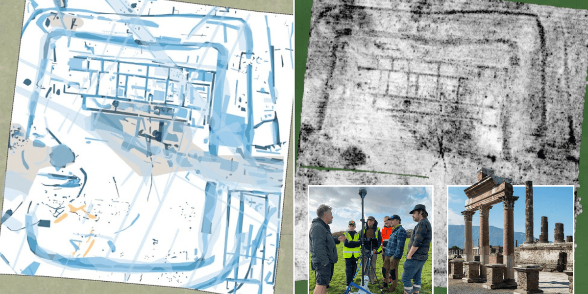 Archaeologists stunned as ‘huge structure’ discovered just one metre beneath Welsh park Archaeologists stunned as ‘huge structure’ discovered just one metre beneath Welsh park