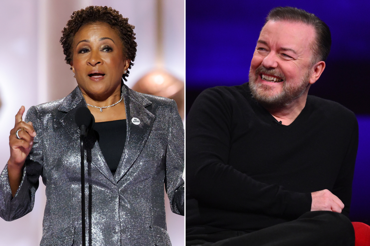 Ricky Gervais breaks social media cover after Golden Globes win as Wanda Sykes 'trans' speech hijack row erupts