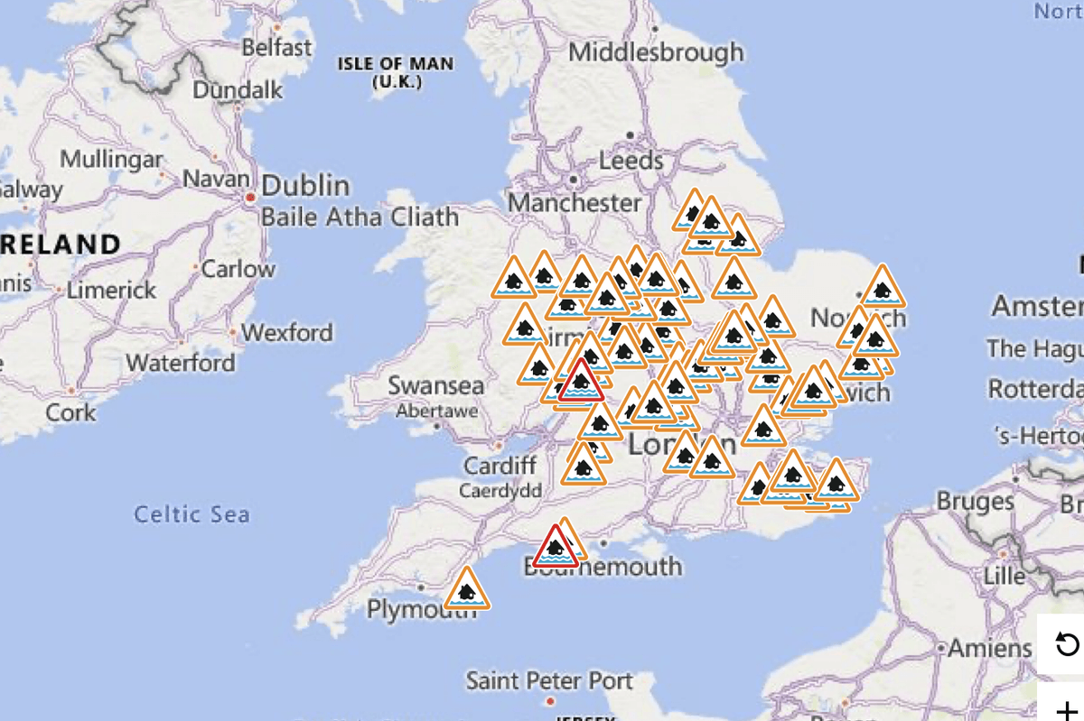 UK weather: Britons face flood alerts as balmy blasts trigger thaw melting piles after Storm Goretti