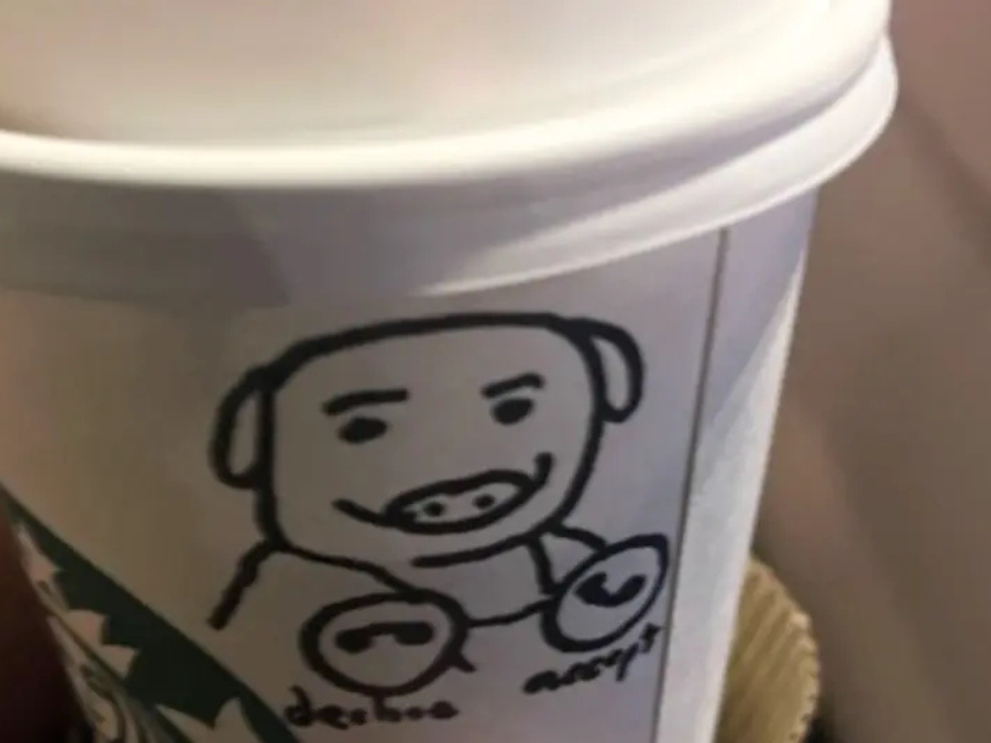 'Disrespectful' Starbucks worker sacked after drawing PIG on police officer's coffee cup
