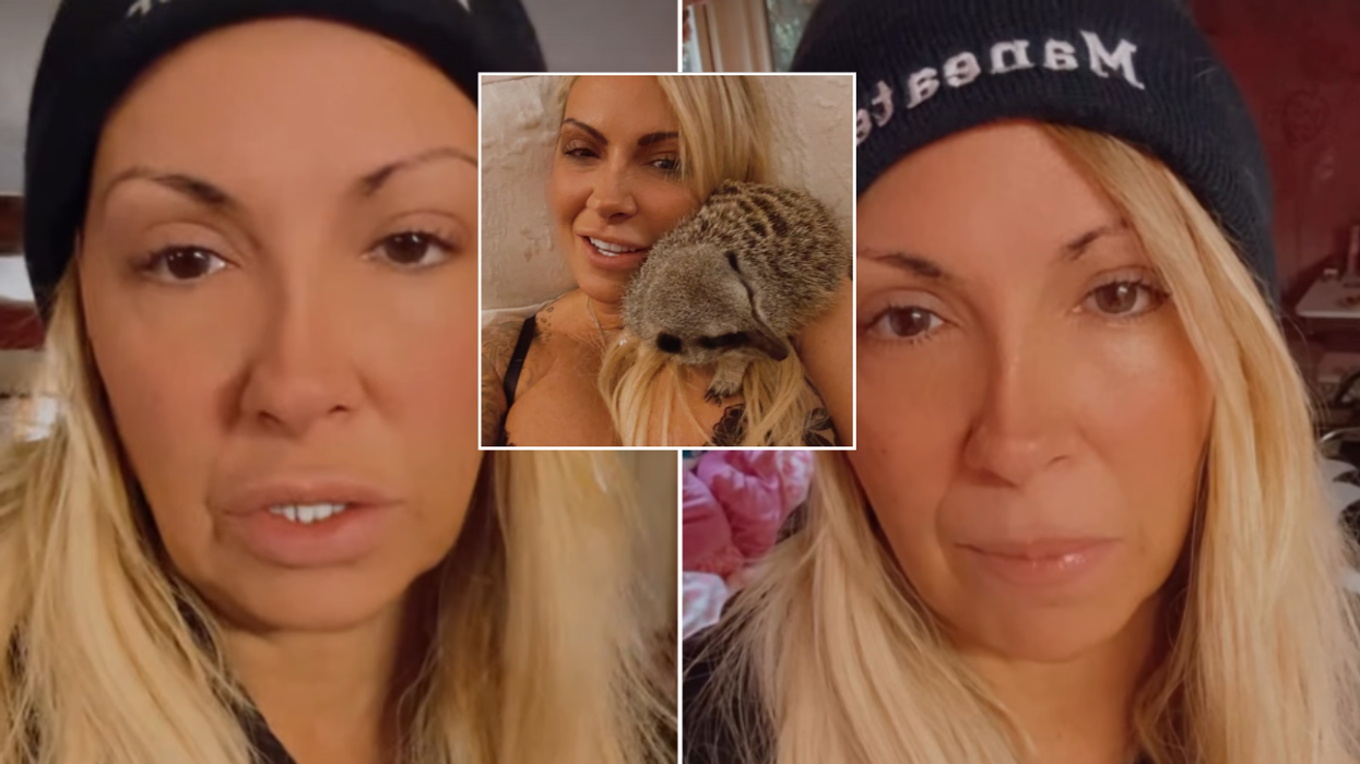 Jodie Marsh 'broken beyond belief' as devastating fire kills two baby animals at her Essex sanctuary