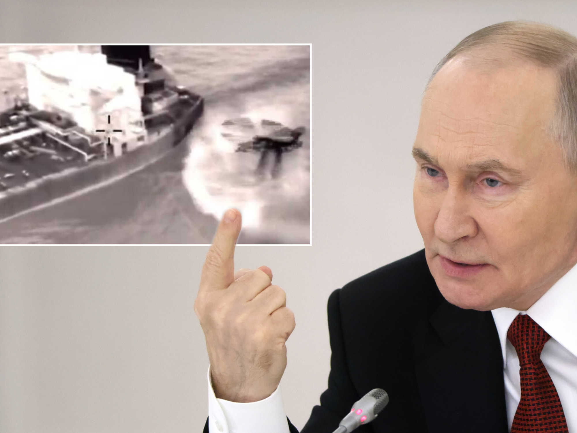 Britain could use oil from Vladimir Putin's seized tankers to fund Ukraine