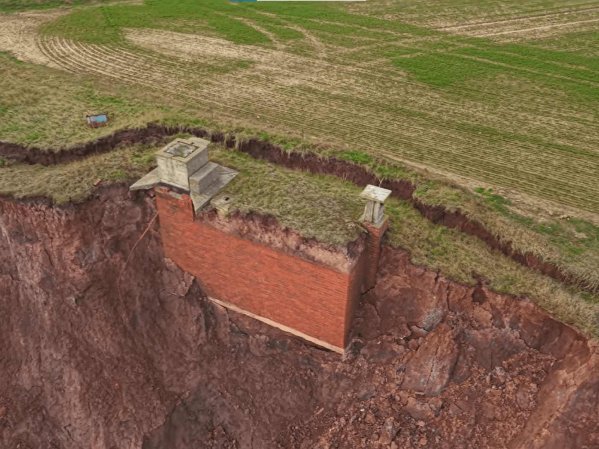 Nuclear bunker on brink of collapse after coastal erosion leaves it exposed to nature