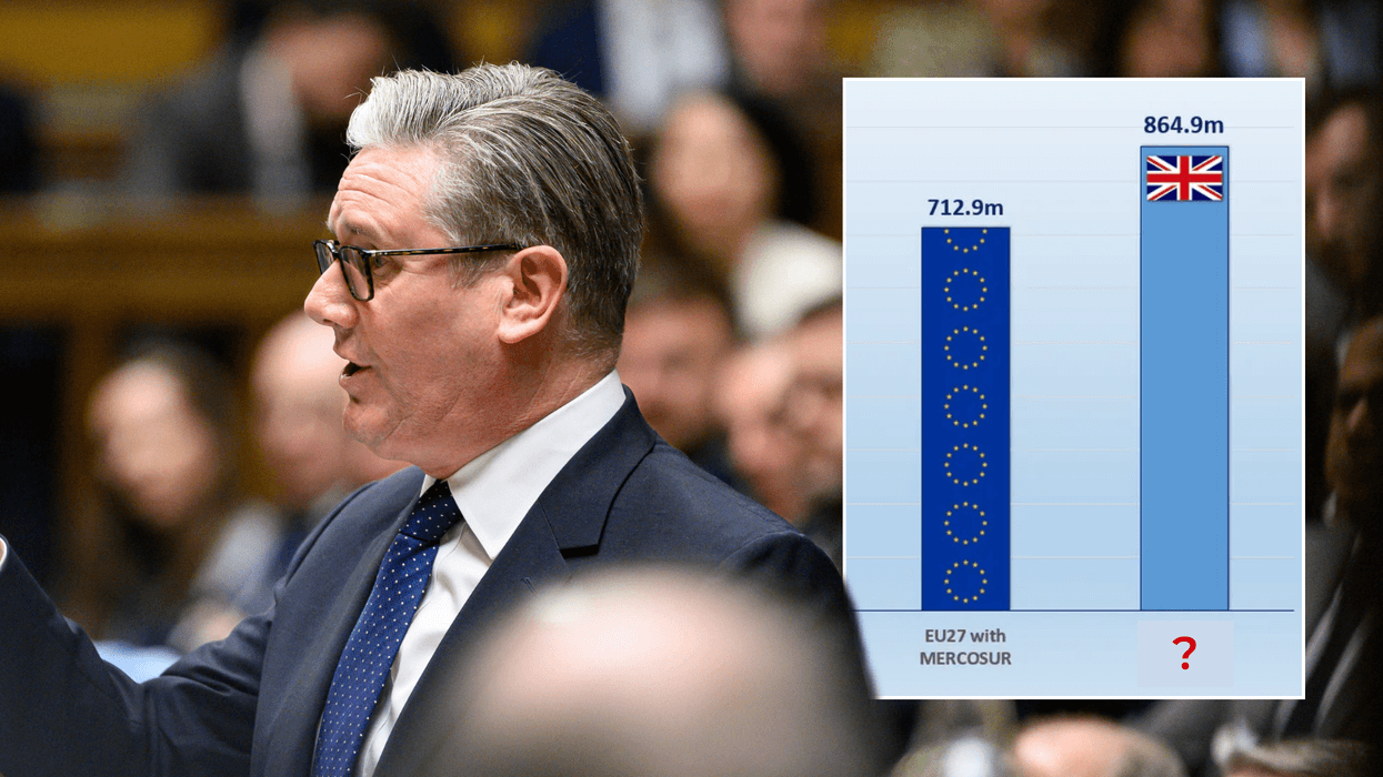 EXPOSED: Britain sitting idle in goldmine market 30% larger than EU - while Keir Starmer chases Brexit reset