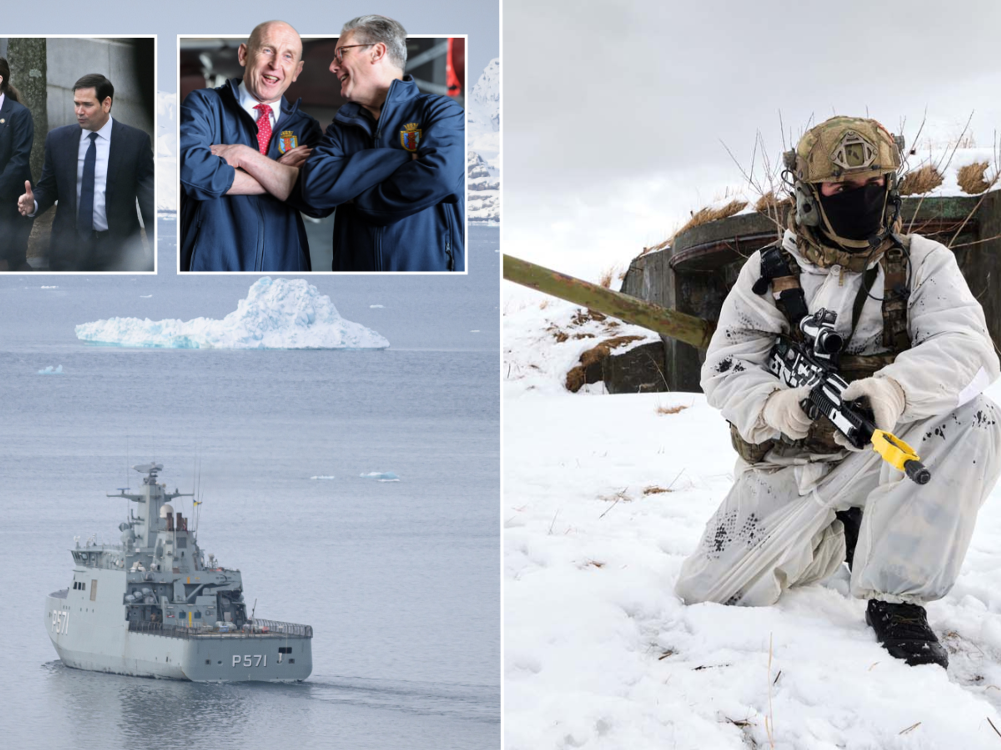 Nato sends troops to Greenland after US talks collapse - and Britain chips in with ONE officer