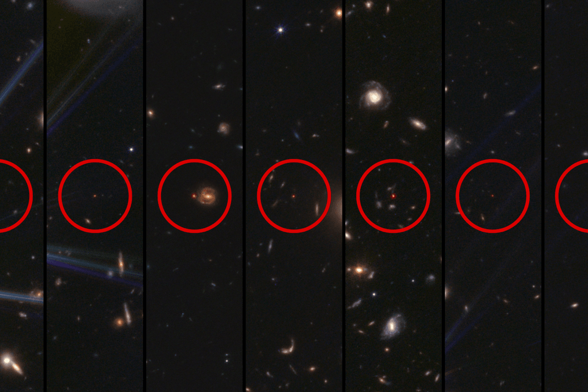 Mystery of 'little red dots' in space is solved as astronomers confirm 'violent forces' at hand