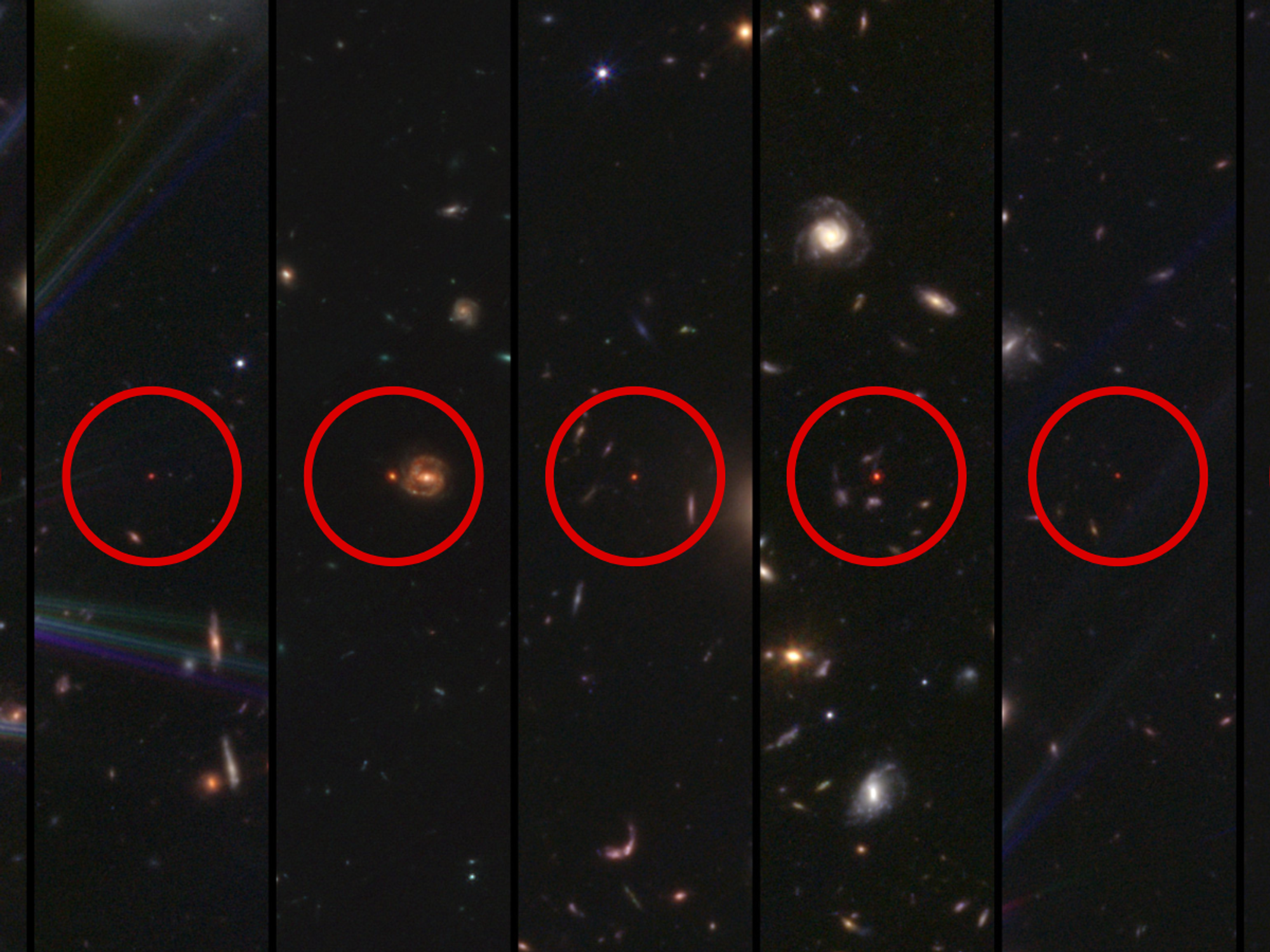 Mystery of 'little red dots' in space is solved as astronomers confirm 'violent forces' at hand
