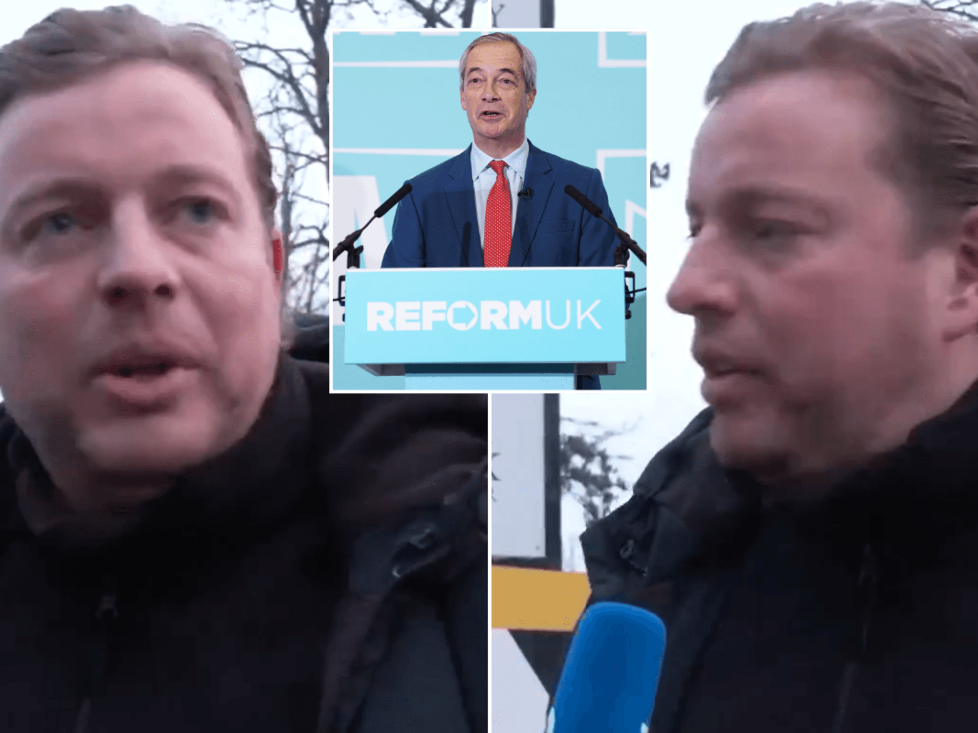 Tom Skinner fires back at woke mob with defiant message after publicly backing Farage: 'Not right...