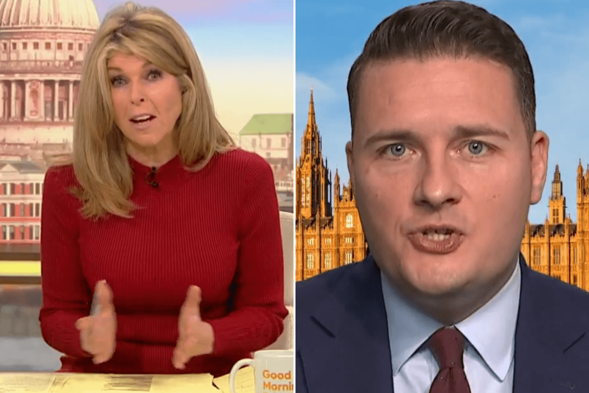 Kate Garraway sparks ITV GMB fury as she abruptly ends Wes Streeting interview for 'shameful' reason: 'Sunk to a new low!'