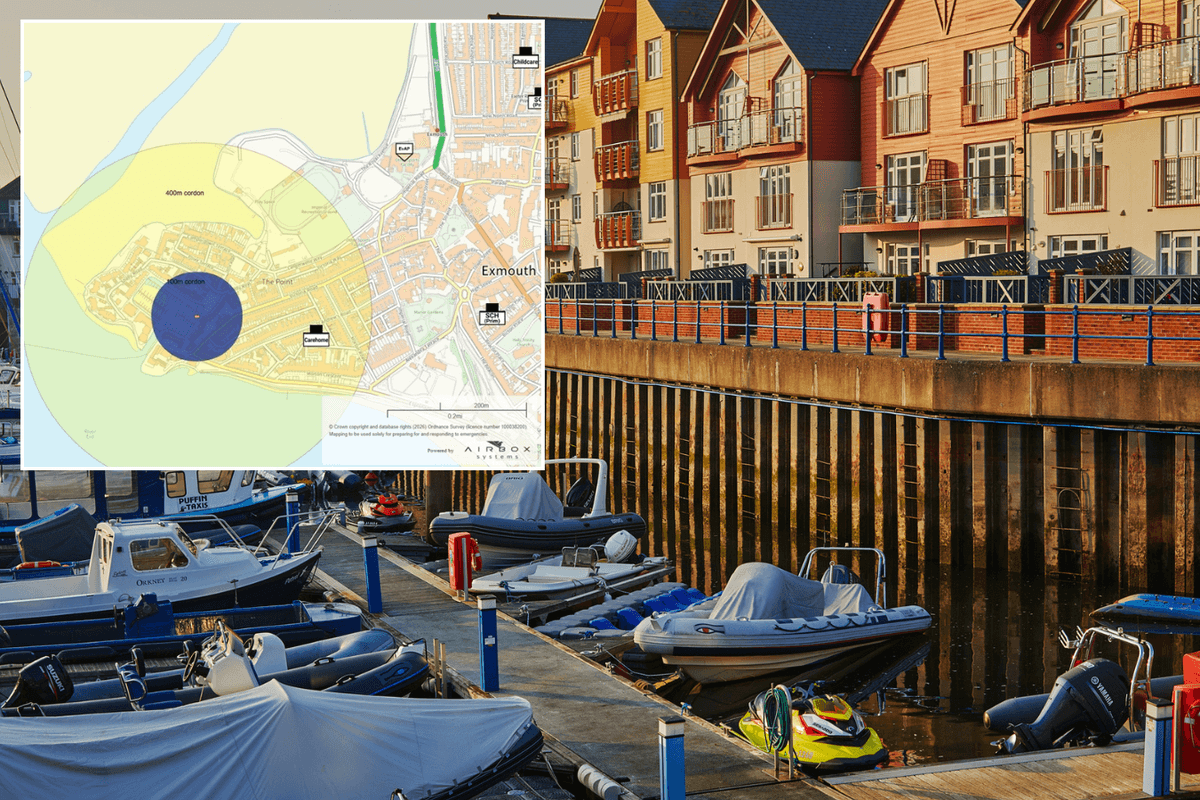 Homes evacuated after bomb sparks 'major incident' in quaint seaside town